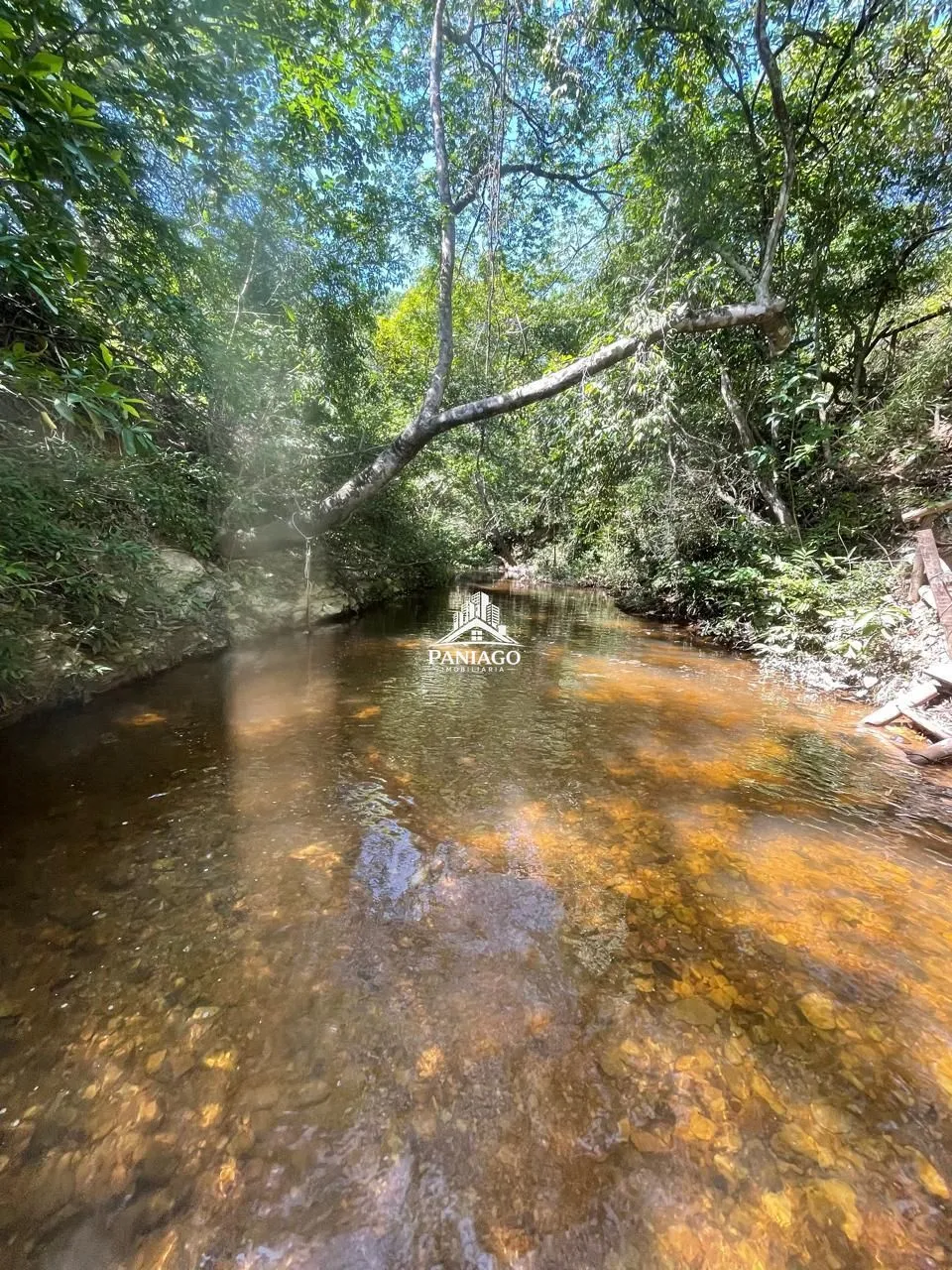 Imagem Chácara Porteira Fechada à Venda Próximo à Cuiabá com Piscina, Rio e Campo Socie