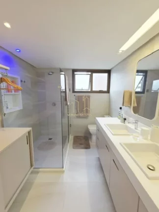 Imagem Apartamento de alto padrão vista mar com quatro suítes home theater varanda gourmet a venda no Horto Florestal