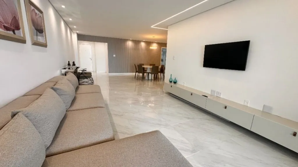 Imagem APARTAMENTO COM 190,00 m² - CANTO DO FORTE - PRAIA GRANDE SP