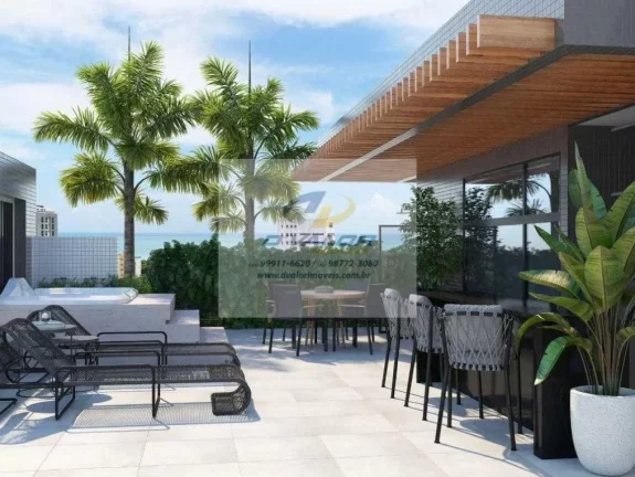 Imagem Vendo Apartamentos de 80,22 à 87,02m², com 3 quartos s/ 1 suíte, sala p/ 2 ambientes e 2 vagas