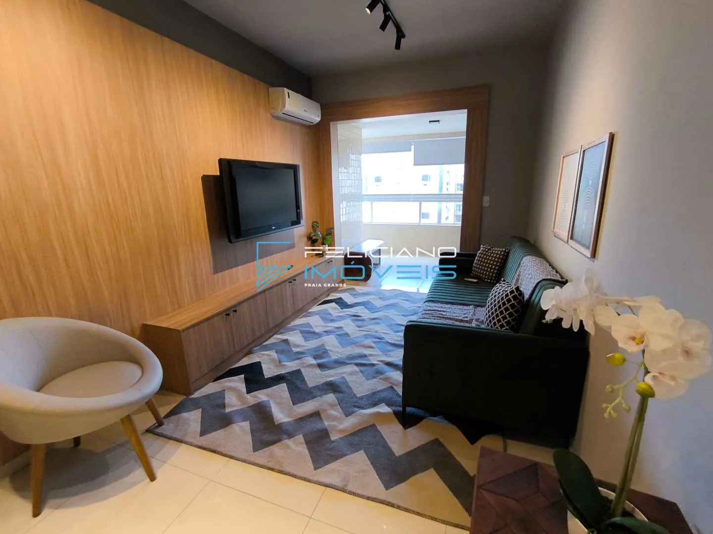 Imagem Apartamento com 2 quartos, Aviação, Praia Grande - R$ 685 mil, Cod: 5652
