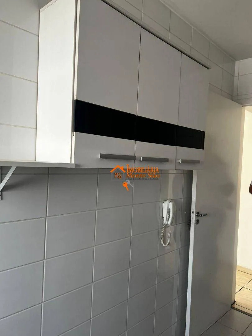 Imagem Apartamento com 2 dormitórios para alugar, 56 m² por R$ 3.335,00/mês - Vila das Palmeiras - Guarulhos/SP