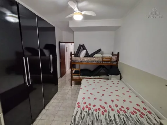 Imagem Apartamento Ocian-Praia Grande 1dorm, mobiliado c/ Sacada - 86m² - 300m da Praia