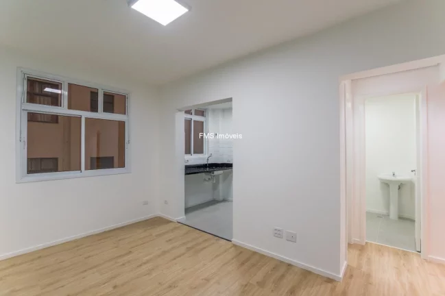 Imagem Apartamento moderno de 2 quartos à venda ou locação em Vila Buarque, São Paulo-SP: 1 sala, 2 banheiros, 57m² de área!