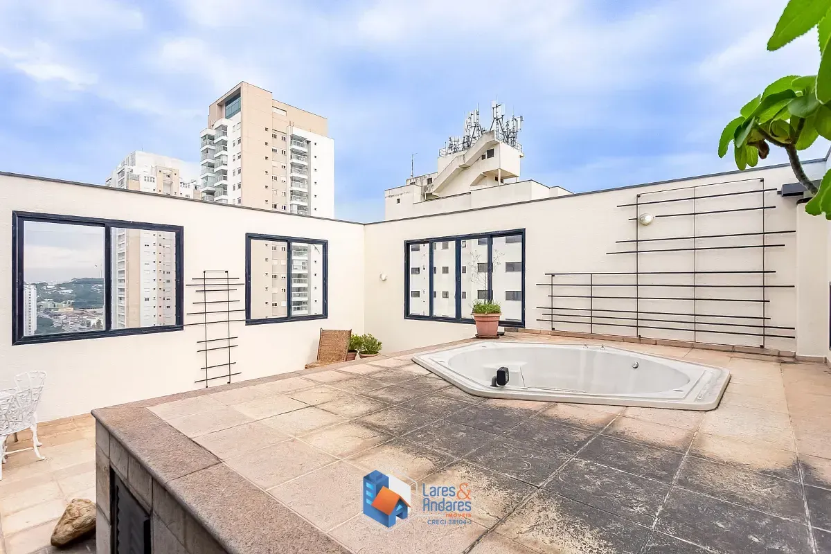 Imagem Cobertura para venda em Vila Alexandria com 3 quartos, sendo 3 suítes, 259m²