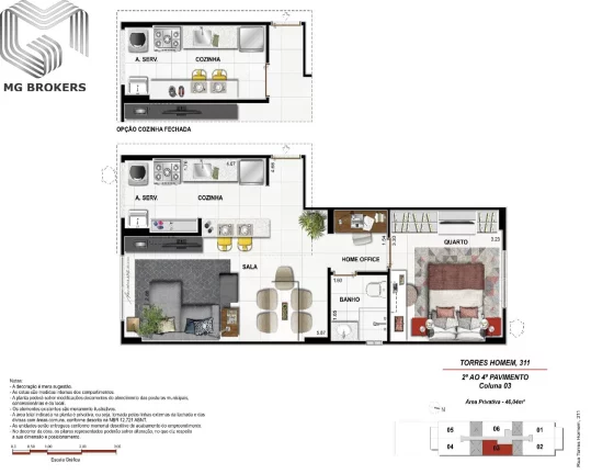 Imagem Apartamento à venda em Vila Isabel, convencional ou garden, com vaga e lazer.