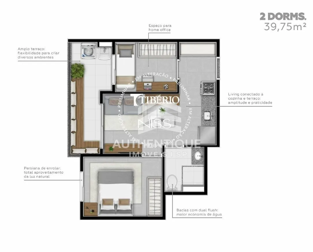 Imagem Hello Santana - Apartamento no bairro Santana à venda!