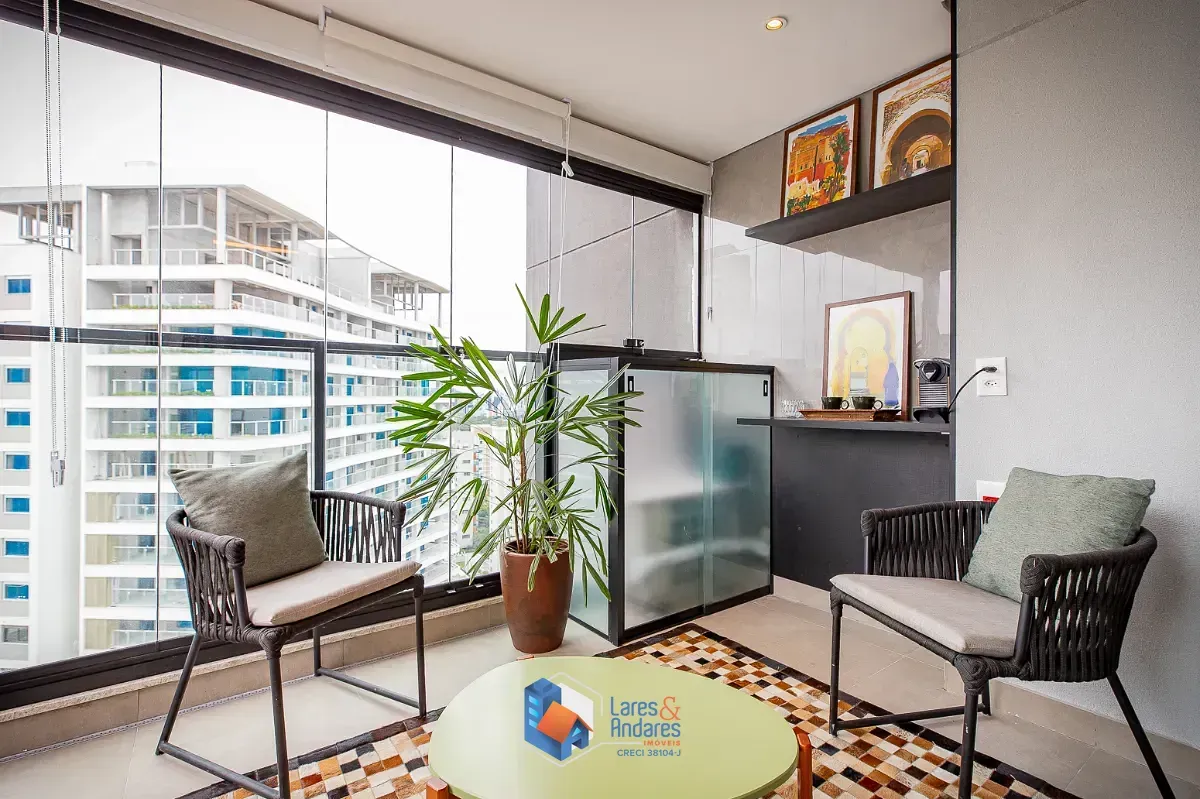 Imagem Apartamento para venda em Moema com 1 quarto, sendo 1 suíte, 42m²