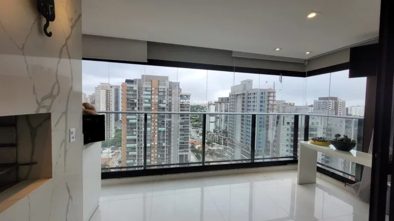 Imagem Imóvel de alto padrão no Brooklin, São Paulo-SP: Apartamento 3 suítes, 2 salas, 5 banheiros, 3 vagas. Venha conhecer!