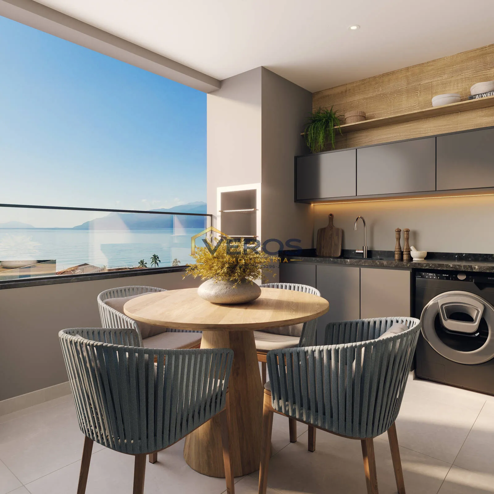 Foto do imóvel Alpha Dream - Apartamento a venda 150m da praia na Martim de Sá Caraguá