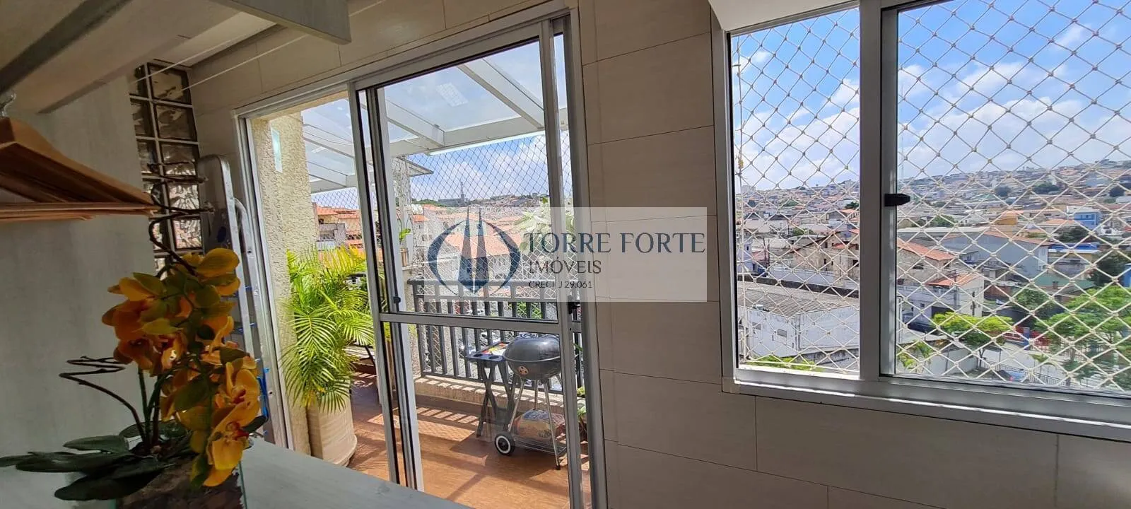Imagem Cobertura Duplex 3 dormitórios1 suíte e 2 vagas Mobiliado Sitio da Figueira