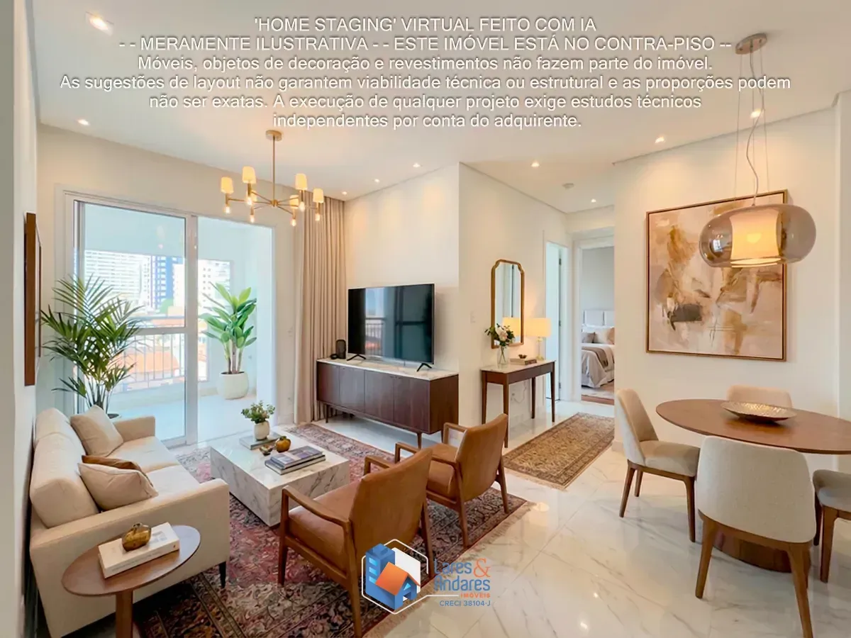 Foto do imóvel Apartamento para venda em Saúde com 2 quartos, sendo 1 suíte, 69m² em Avenida Afonso Mariano Fagundes
