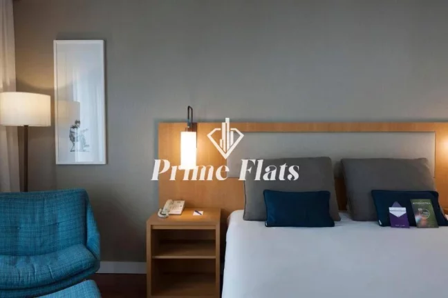 Imagem Flat disponível para venda no Mercure Campinas, com 26m², 1 dormitório e 1 vaga