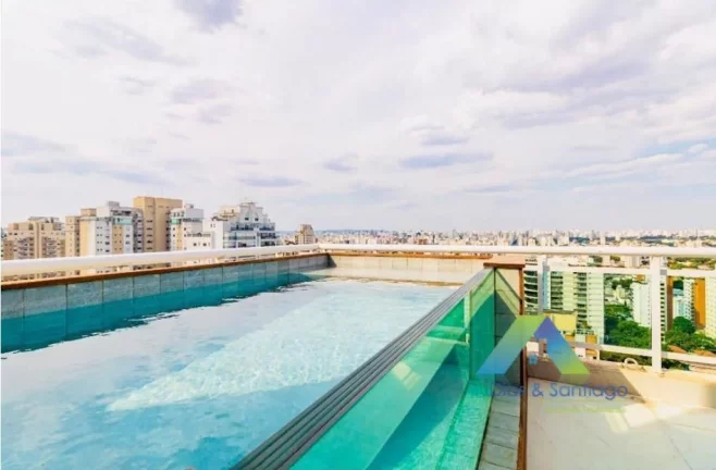 Foto do imóvel Cobertura com 3 suítes à venda, 280 m² e piscina privativa em Campo Belo - São Paulo