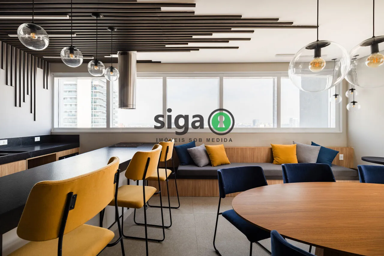 Imagem Apartamento á venda 38m² com vaga, localizado na Chácara Santo Antônio, São Paulo