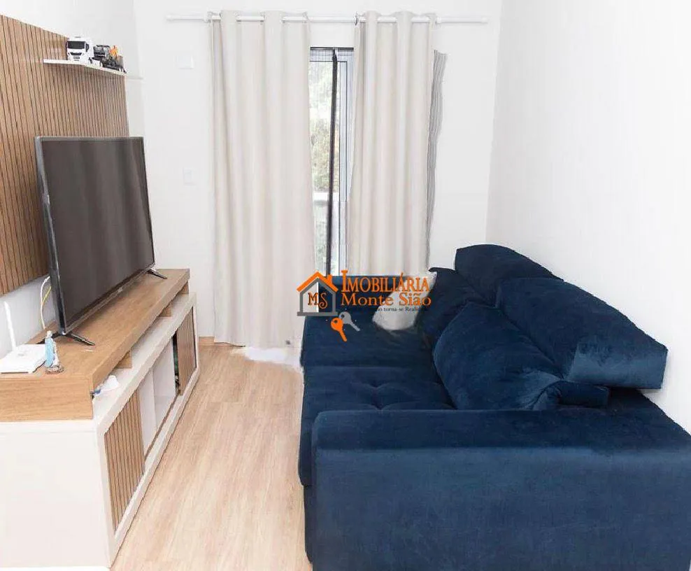 Imagem Apartamento com 2 dormitórios à venda, 49 m² por R$ 260.000,00 - Vila Nova Bonsucesso - Guarulhos/SP