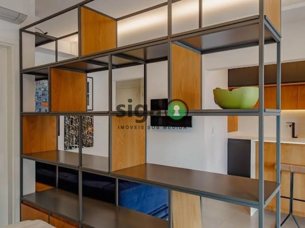 Imagem Lindo apartamento em Pinheiros com 1 quarto, 1 vaga , Mobiliado, à venda , imperdível!