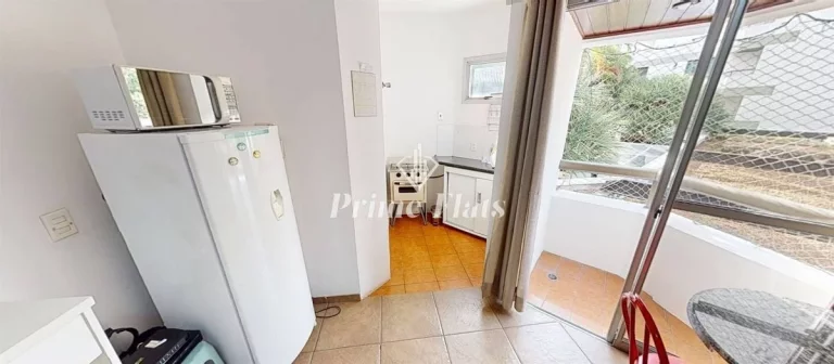 Imagem Flat disponível para locação no Royal Ibirapuera Park, com 42m², 1 dormitório e 1 vaga