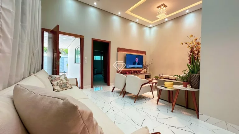 Imagem Casa 3 Suítes, 138.91 m² C/ Lazer na 407 Sul