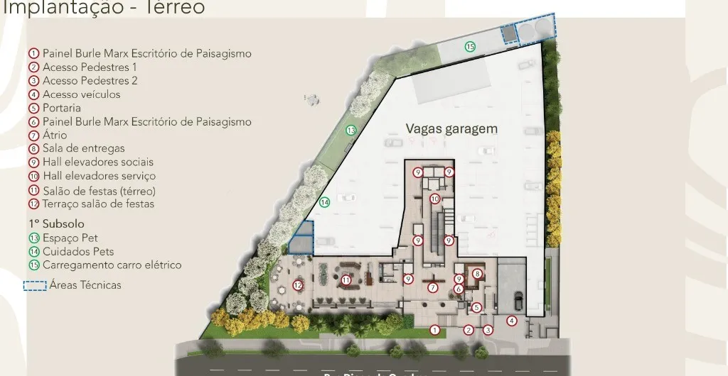 Imagem Brooklin: Apartamento de 3 quartos, 3 suítes e 136m² no Condomínio Casa Nacional Eztec