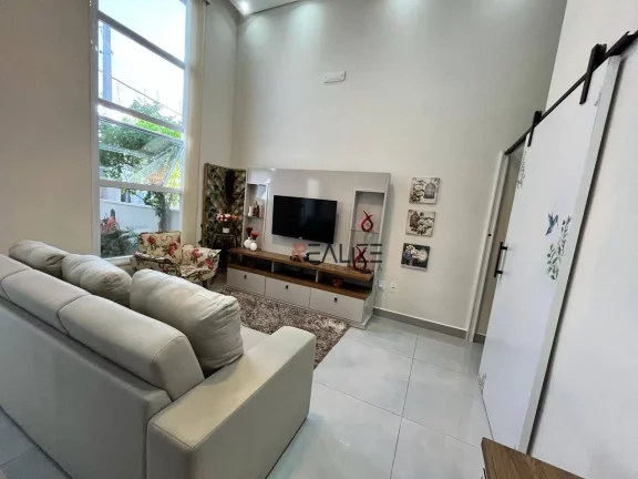 Imagem Casa térrea moderna com 3 dormitórios à venda, 105 m² por R$ 850.000 - Condomínio Jardins do Império - Indaiatuba/SP