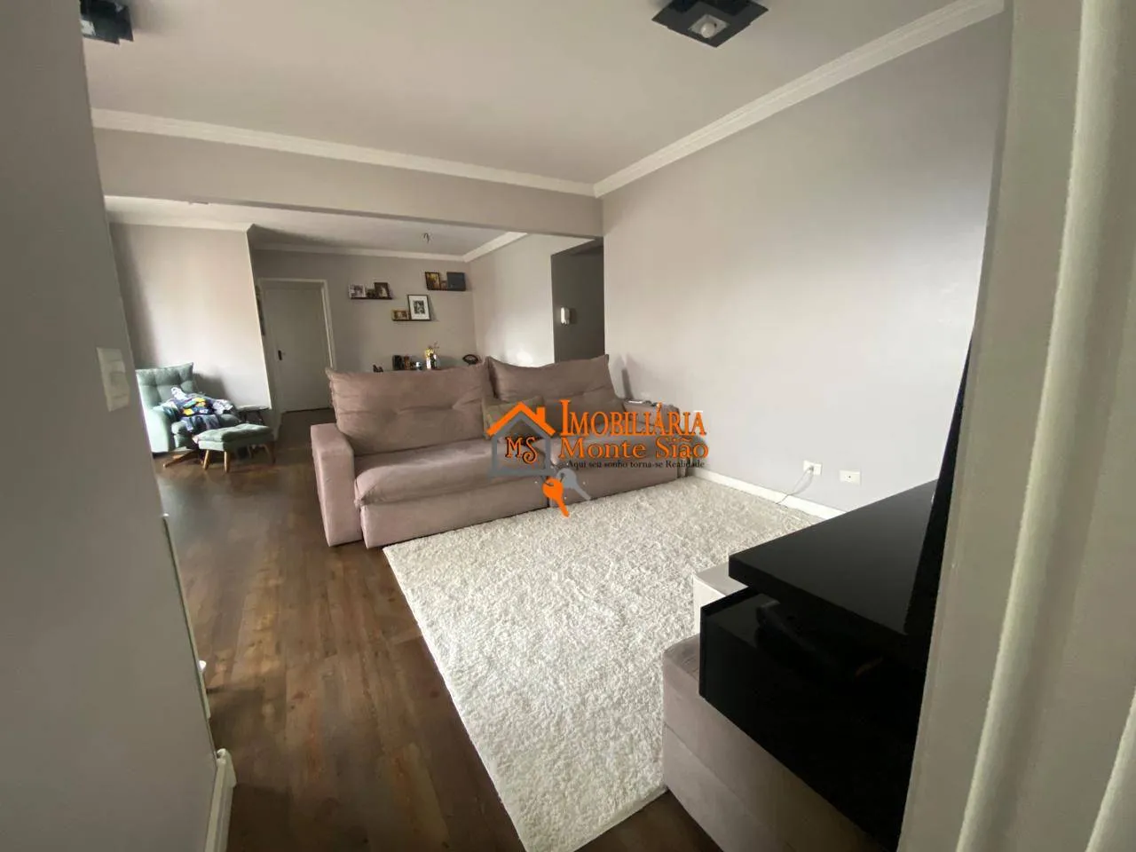 Imagem Apartamento com 4 dormitórios para alugar, 130 m² por R$ 4.656,00/mês - Vila Augusta - Guarulhos/SP