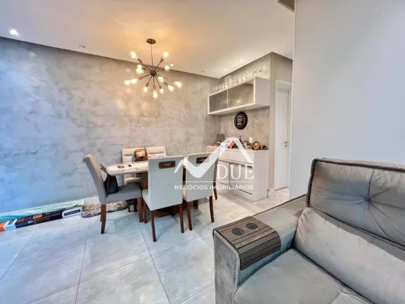 Imagem Lindo apartamento à venda de 3 dormitórios no Ed. Invention Bairro Estuário em Santos