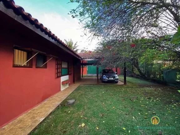 Imagem Chác. Vale do Rio Cotia (Bolsão FECHADO) - TÉRREA, 3 suítes, lote plano