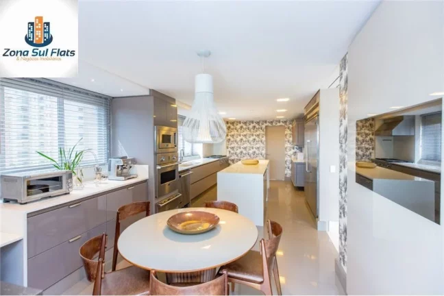 Imagem Apartamento Alto Padrão à Venda No Campo Belo Com 4 Suítes e 5 Vagas