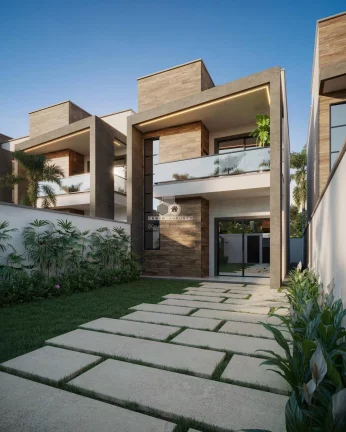 Foto do imóvel Liberty Unique: Casas Duplex de Luxo com 03 suites a 100m da CE-010 em Rua Honório Abreu