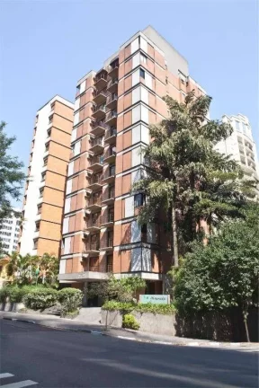 Imagem Flat disponível para venda no Alameda Apart Hotel no Jardim Paulista, com 43m², 1 dormitório e 1 vaga