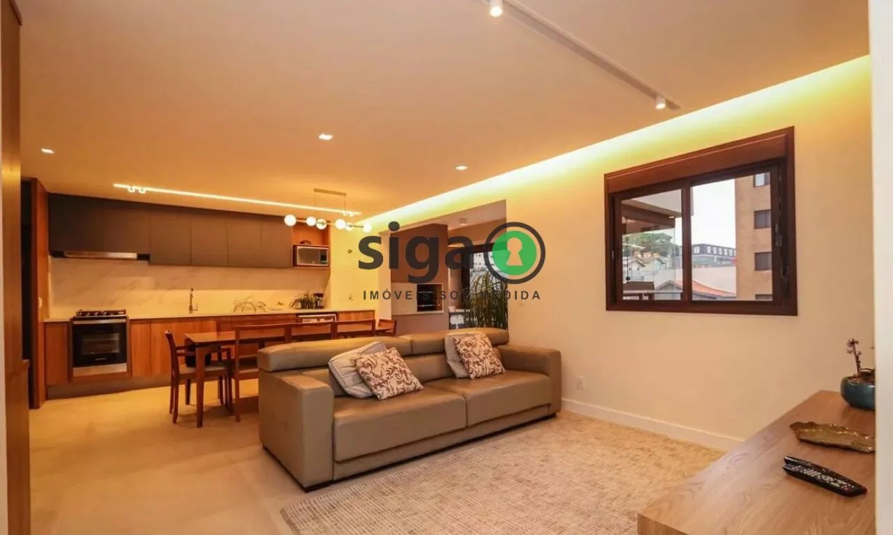 Imagem Apartamento com 2 suítes e varanda com churrasqueira, pronto para morar