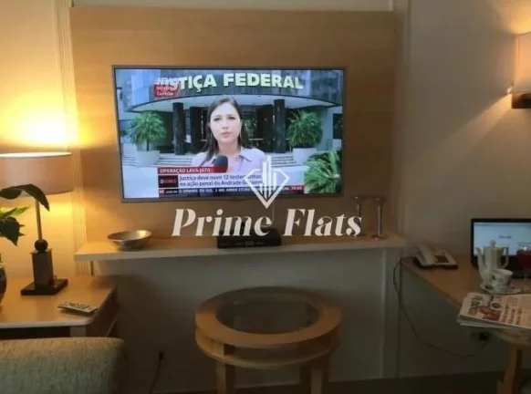 Imagem Flat disponível para locação no The Universe Paulista na Bela Vista, com 30m², 1 dormitório e 1 vaga