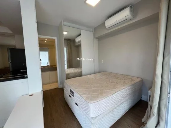 Imagem Apartamento para locação na Consolação, São Paulo-SP: 1 quarto, sala, banheiro e vaga de garagem!