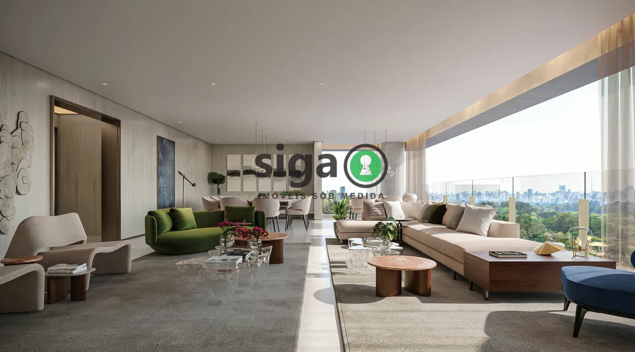 Imagem Apartamento Alto Padrão 240 m² com 3 Suítes e 3 Vagas a 650m do Parque Ibirapuera