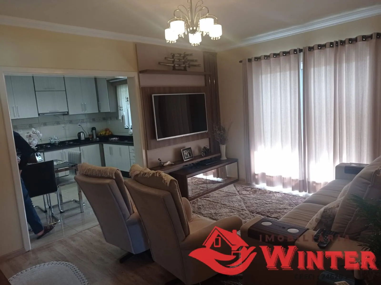Foto do imóvel Apartamento totalmente mobiliado de 3 quartos no bairro Matiel, Feliz.