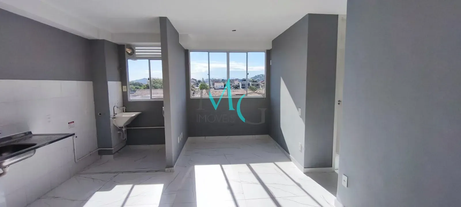 Imagem Apartamento novo, à venda por 165 mil - Condominio Conquista Jardins - Campo Grande, Rio de Janeiro, RJ