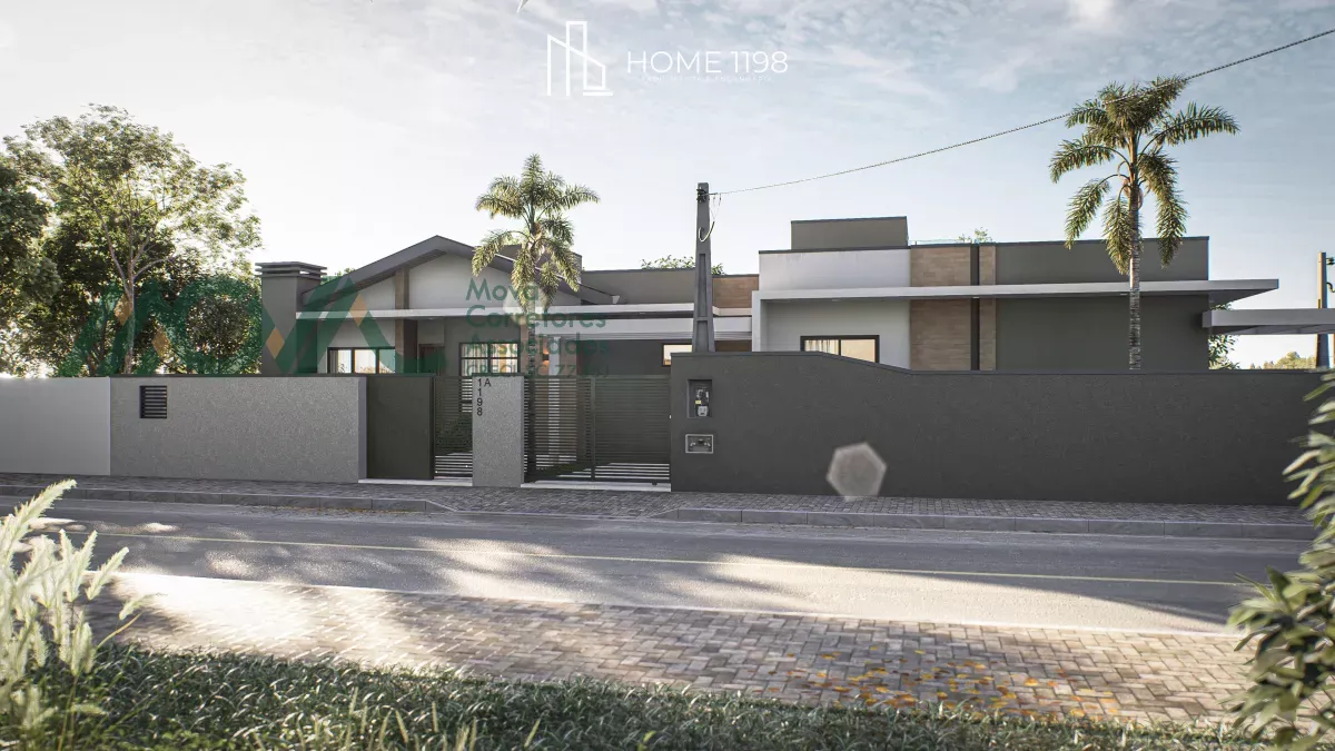 Imagem Casa NOVA, com projeto moderno e excelente padrão de acabamento. 
São 3 dormitórios, sendo 1 suí...