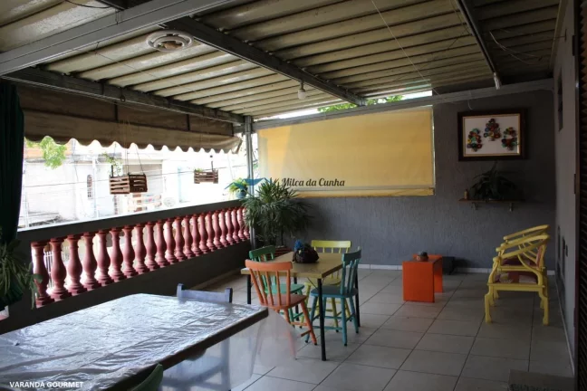 Imagem Sobrado à Venda com 3 dormitórios 3 vagas com Casa nos Fundos, Homero Thon , Santo André