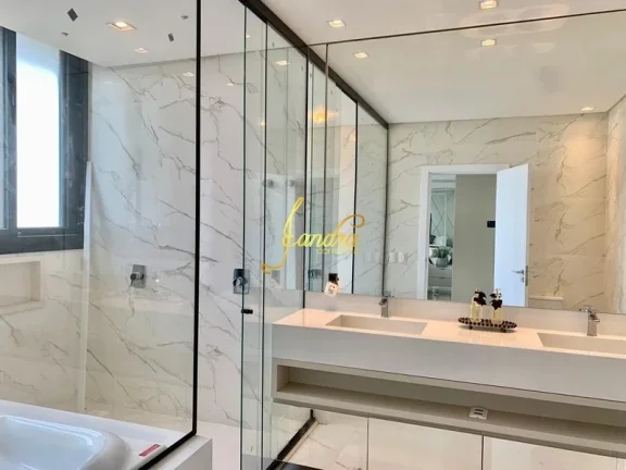 Imagem Sobrado contemporâneo no condomínio Sense mobiliado e decorado