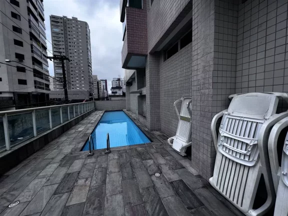 Imagem Apartamento com 1 dorm, Aviação, Praia Grande - R$ 330 mil, Cod: 2425
