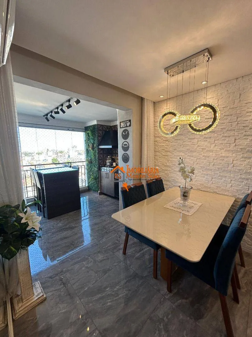Imagem Apartamento com 3 dormitórios à venda, 81 m² por R$ 860.000,00 - Jardim Flor da Montanha - Guarulhos/SP