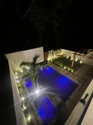 Imagem Casa nova em Alto Padrão, no condomínio Reserva do Parque , no bairro Ponta Negra , com 3 suítes e piscina com hidromassagem, aceita Financiamento