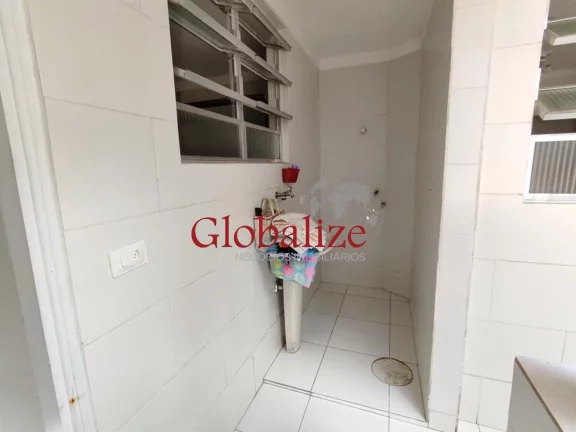 Imagem 3 quartos Cozinha Planejada Lavanderia Quintal privativo Macuco Santos-SP R$460.000,00