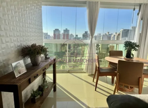 Imagem Apartamento completamente montado de frente andar alto - Itapoa