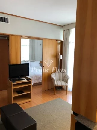 Imagem Flat disponível para venda no Hotel Address Faria Lima by Intercity, com 42m², 1 dormitório e 1 vaga
