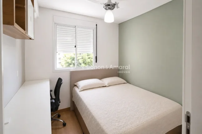 Imagem Apartamento mobiliado à venda no Taquaral, em Campinas, com excelente localização e ambientes pla...