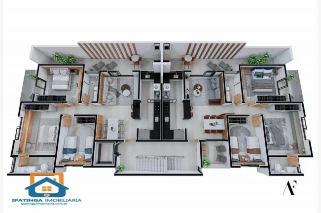 Imagem Apartamento à venda no bairro Bom Retiro - Ipatinga