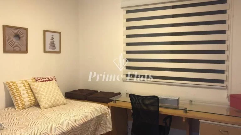 Imagem Flat disponível para locação no Condomínio Edifício Espaço Alpha, com 56m², 2 dormitórios e 1 vaga de garagem
