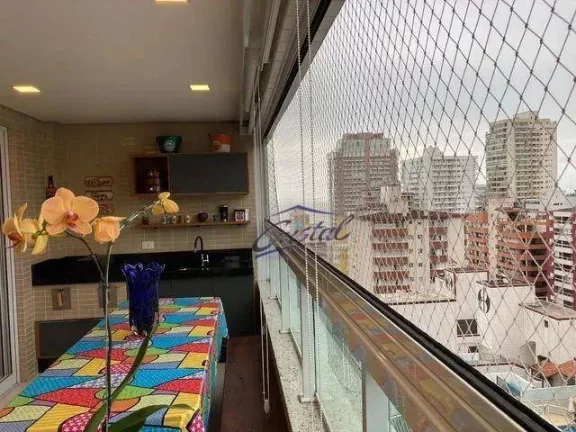 Imagem Apartamento com 3 dormitórios à venda, 112 m² por R$ 1.360.000,00 - Canto do Forte - Praia Grande/SP